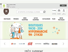 Tablet Screenshot of carrefour-chambourcy.fr